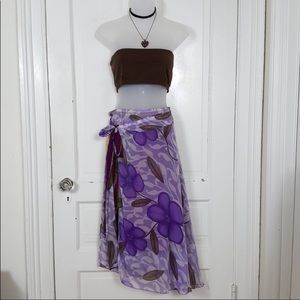 Reversible Wrap Around Skirt